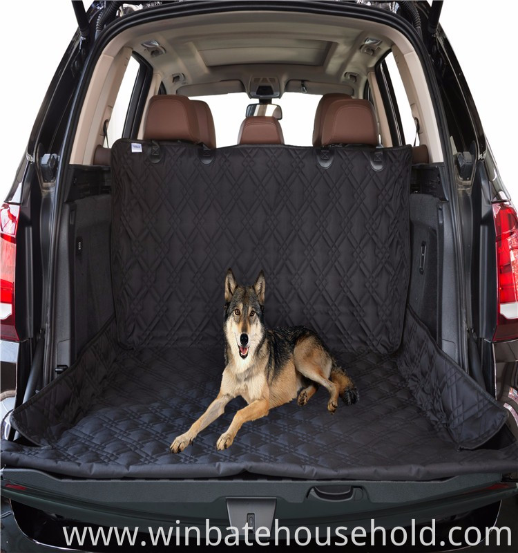 Car Boot Liner Cover With Bumper for Dog